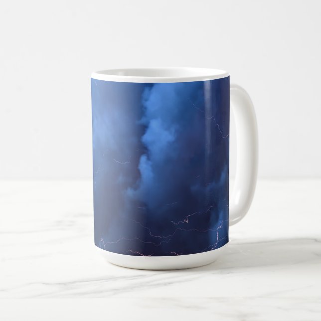 Caneca De Café Tempestade (Frente Esquerda)