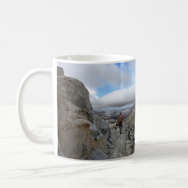 Caneca De Café Tempestade Mather Pass - Trilha John Muir - Sierra (Esquerda)