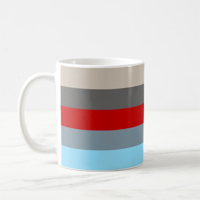 Caneca De Café Tempestade Topical (Esquerda)