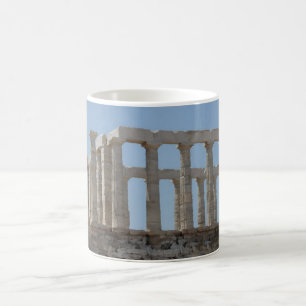 Caneca De Café Templo de Poseidon no Cabo Sounion