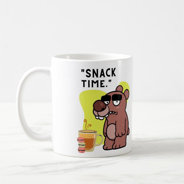 CANECA DE CAFÉ TEMPO!- COOKIES DE CAFÉ COM FUNCIONAMENTO ANIMAL (Esquerda)