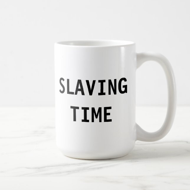 Caneca De Café Tempo de Deslizamento de Mug (Direita)