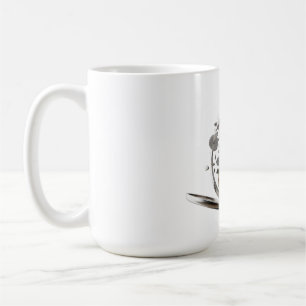 Caneca De Café Tempo Destruído