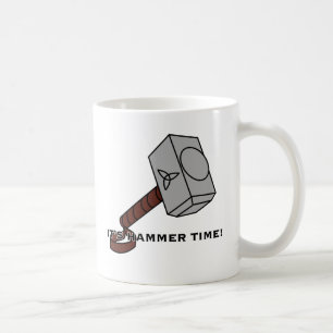 Caneca De Café Tempo do martelo