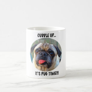 CANECA DE CAFÉ TEMPO DO PUG!