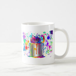 Caneca De Café Tempo do Splatter!