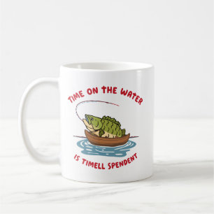 Caneca De Café Tempo na Água