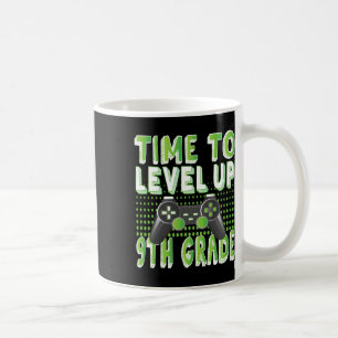 Caneca De Café Tempo para aumentar o nível 9.º ano Jovens Tema de