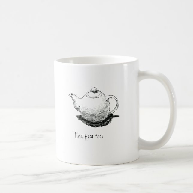 Caneca De Café Tempo para Tea Mug (Direita)