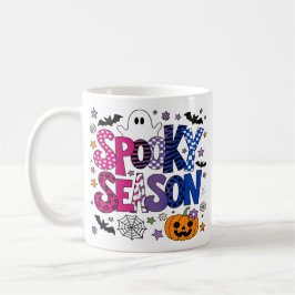 Caneca De Café Temporada Assustadora de Halloween Bissexual