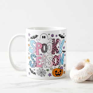 Caneca De Café Temporada Assustadora Transgênero de Halloween