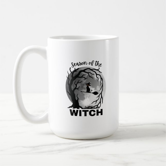 Caneca De Café Temporada da Gata Bruxa (Esquerda)