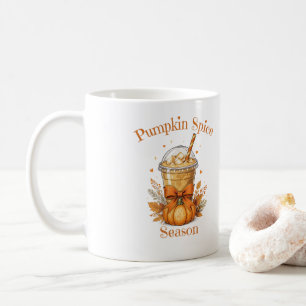 Caneca De Café Temporada de Abobrinha Recheada Outono Coquette La