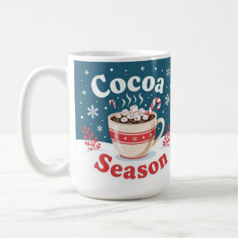 Caneca De Café Temporada de cacau feliz natal
