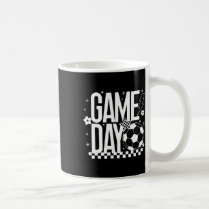 Caneca De Café Temporada de Futebol de Dia de Jogo Mamãe Retro Xa