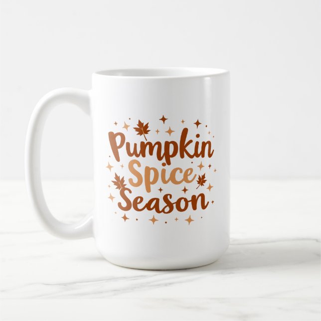 Caneca De Café Temporada de Tempero de Abóbora (Esquerda)