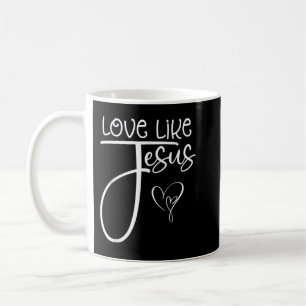 Caneca De Café Tendência Amor Religioso Cristão Como A Camisa De