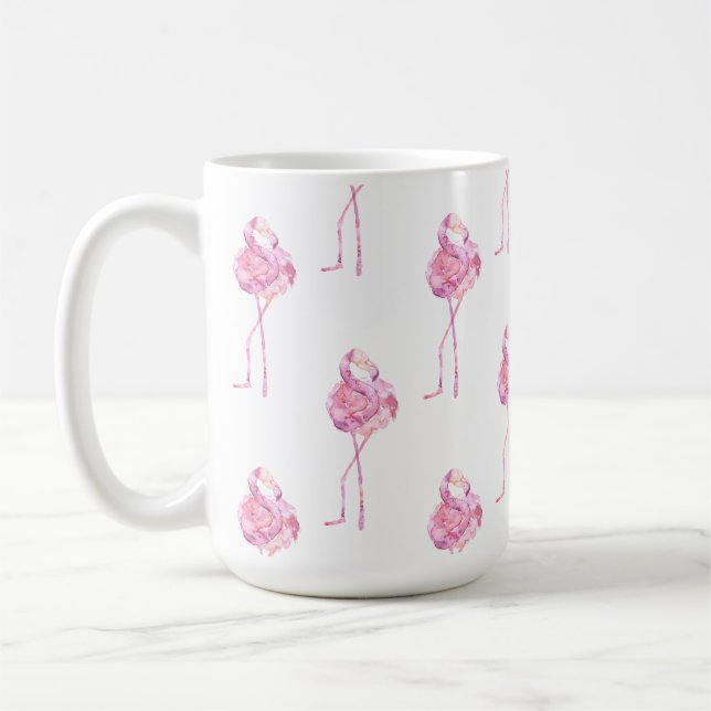 Caneca De Café Tender Flamingo Series Design 3 (Esquerda)