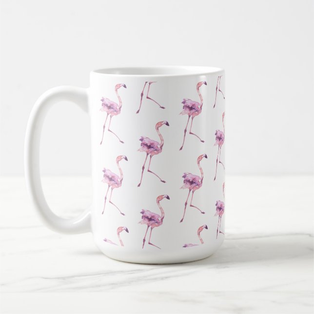 Caneca De Café Tender Flamingo Series Design 5 (Esquerda)