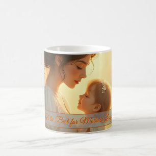 Caneca De Café Tender Motherly Love in Blooming Light