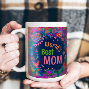 Caneca De Café Tendy Bonito Floral World, a melhor inspiração da