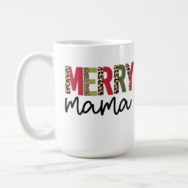 Caneca De Café Tendy "Mama Feliz" Natal (Esquerda)