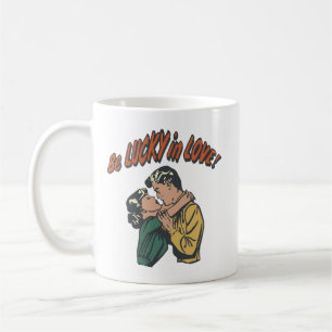 Caneca De Café Tenha sorte no amor!