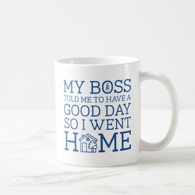 Caneca De Café Tenha Um Bom Dia (Direita)