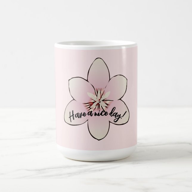 Caneca De Café Tenha um bom dia, Mug (Centro)