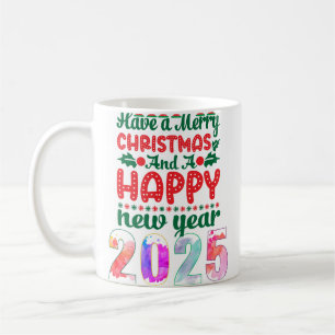 CANECA DE CAFÉ TENHA UM NATAL DE MERCADORIAS E UM FELIZ ANO NOVO