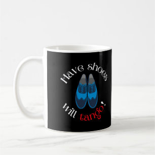 Caneca De Café Tenham Calçados De Tango Mens Tango Calçados