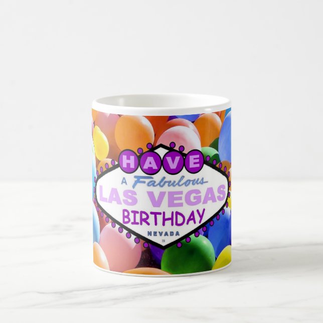 Caneca De Café Tenham Um Fabuloso Balões de Aniversário de Las Ve (Centro)