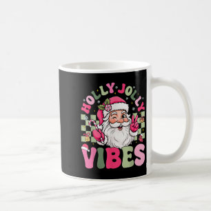 Caneca De Café Tenham Uma Coleta De Natal Holly Jolly Vibes W