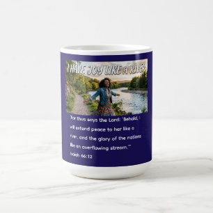 Caneca De Café Tenho Alegria Como um Rio