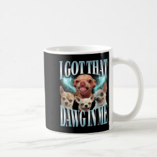 Caneca De Café Tenho Esse Cachorro em Eu Amo Cachorro Chihuahua A