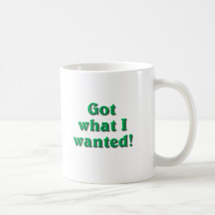 Caneca De Café Tenho o que eu queria