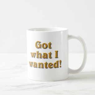 Caneca De Café Tenho o que eu queria