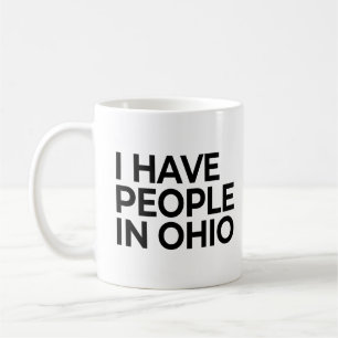 Caneca De Café Tenho Pessoas Em Ohio