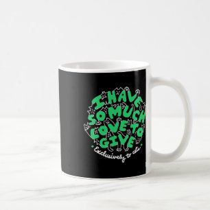 Caneca De Café Tenho Tanto Amor Em Dar Engraçado Exclusivamente A