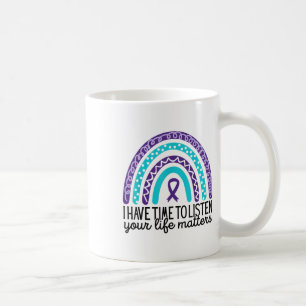 Caneca De Café Tenho Tempo Para Ouvir, Conscientização sobre Prev