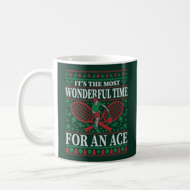 CANECA DE CAFÉ TÊNIS DE NATAL FUNNADO COTA SUÍTE (Esquerda)