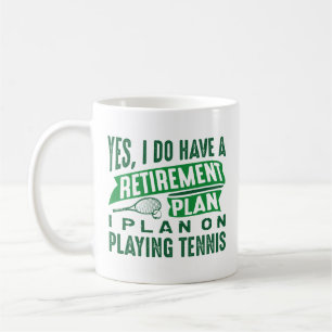 Caneca De Café Tênis do Plano de Reforma