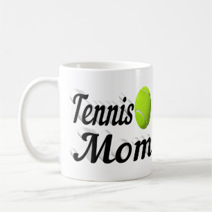 Caneca De Café Tênis Mãe metade do texto Café Mug