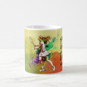 Caneca De Café Tênis Player