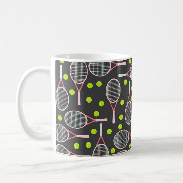 Caneca De Café Tênis Racket Coffee Mug (Esquerda)