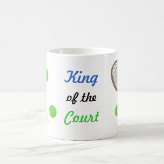 Caneca De Café Tênis - Rei da Quadra