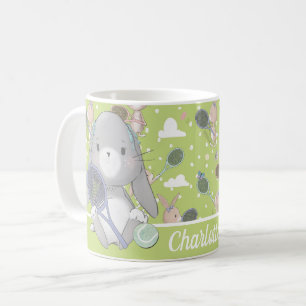 Caneca De Café Tênis super fofo personalizado, verde