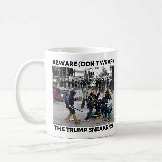 CANECA DE CAFÉ "TÊNIS TRUMP" (Esquerda)