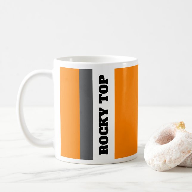 Caneca De Café Tennessee Volunteers Rocky Top Coffee Mug | Vóis (Com Donut)