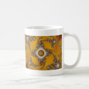 Caneca De Café Tentáculos Fractais